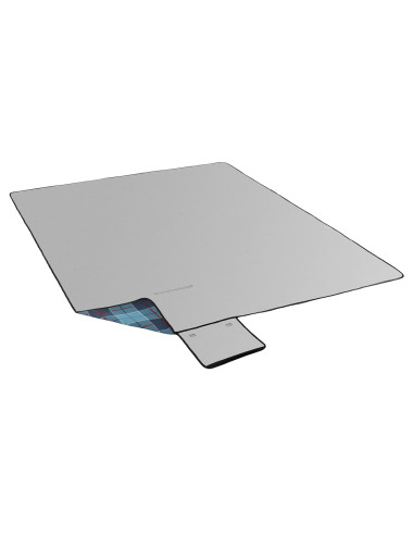 ОДЕЯЛО ЗА ПИКНИК КАРИРАНО СИНЬО 250x200 PE ALU NILS CAMP