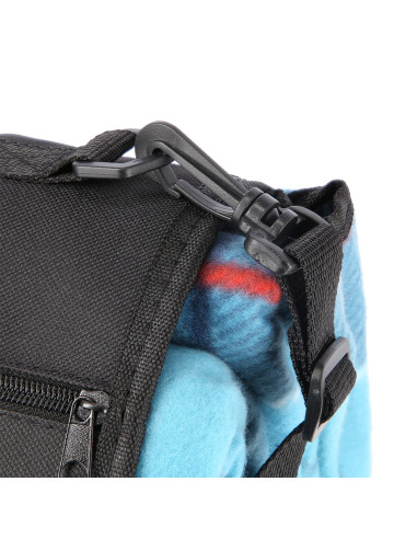 ОДЕЯЛО ЗА ПИКНИК КАРИРАНО СИНЬО 250x200 PE ALU NILS CAMP