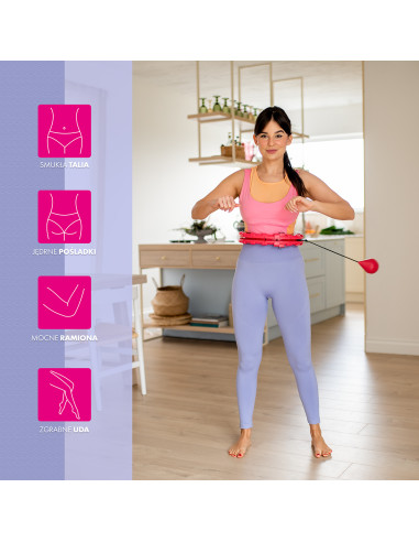 ЧЕРВЕН ХУЛА ХУП С ГРАВИТАЦИОННА ТОПКА