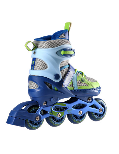 СИНЬО-ЗЕЛЕНИ РАЗМЕР S (31-34) РОЛЕРКИ NILS EXTREME