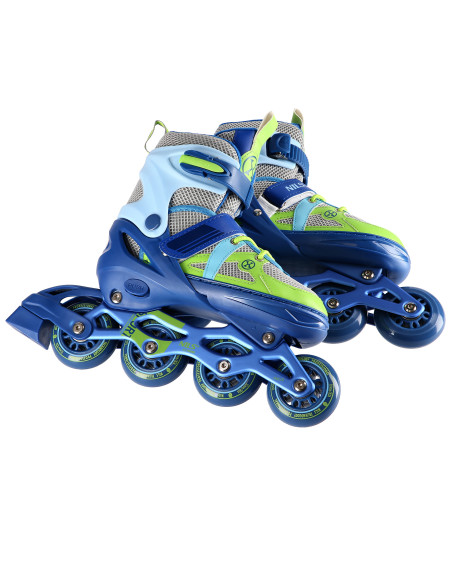 СИНЬО-ЗЕЛЕН РАЗМЕР M (35-38) РОЛЕРКИ NILS EXTREME