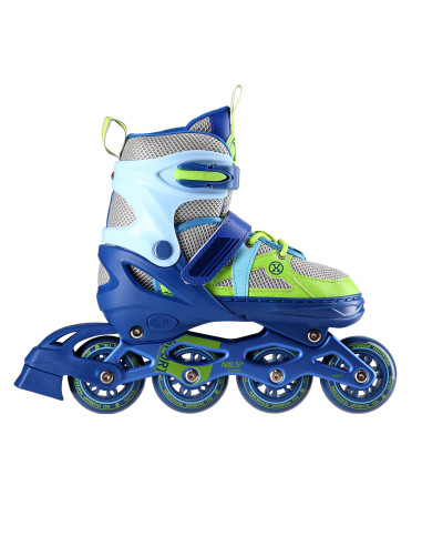 СИНЬО-ЗЕЛЕН РАЗМЕР M (35-38) РОЛЕРКИ NILS EXTREME