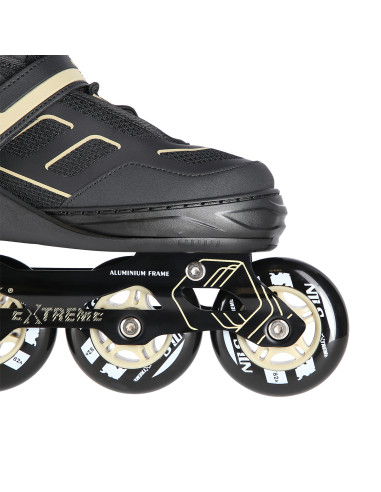 ЧЕРНО-БЕЖОВИ РАЗМЕР M (35-38) РОЛЕРКИ NILS EXTREME