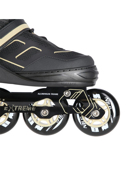 ЧЕРНО-БЕЖОВИ РАЗМЕР M (35-38) РОЛЕРКИ NILS EXTREME