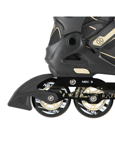 ЧЕРНО-БЕЖОВИ РАЗМЕР M (35-38) РОЛЕРКИ NILS EXTREME