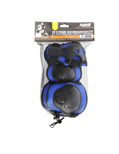 Комплект протектори Nils Extreme DARK BLUE размер M H110