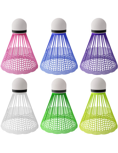 ТОПКИ ЗА БАДМИНТОН НАЙЛОНОВИ NILS МНОГОЦВЕТНИ 6 БРОЯ NILS