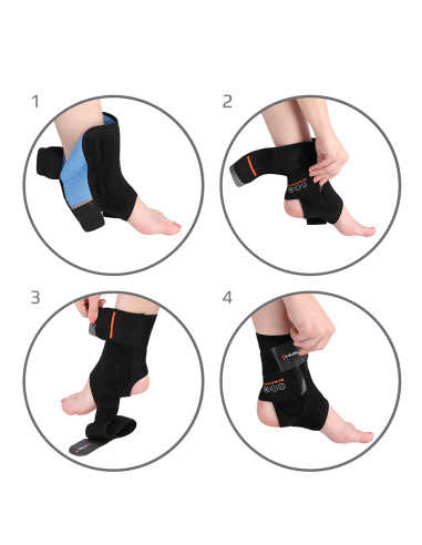 ЕДИН РАЗМЕР ОПОРА ЗА ГЛЕЗЕН HMS