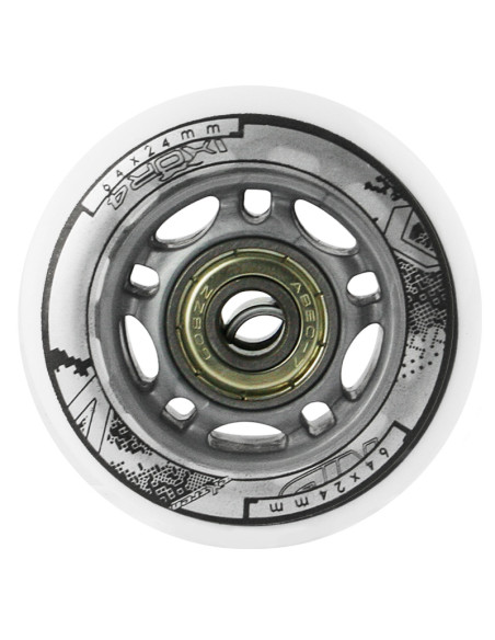 64x24 82A БЕЛИ (4 бр.) + ABEC-7 (8 бр.) КОМПЛЕКТ NILS EXTREME