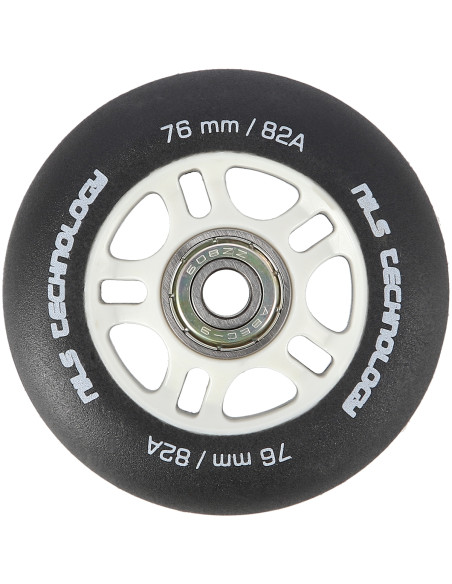 76x24 82A ЧЕРЕН МАТ (4 БРОЯ) + ABEC-9 (8 БРОЯ) КОМПЛЕКТ NILS EXTREME