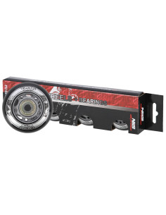 64x24 82A ЧЕРНИ (4 бр.) + ABEC-9 (8 бр.) КОМПЛЕКТ NILS EXTREME