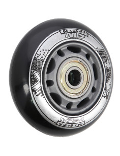 64x24 82A ЧЕРНИ (4 бр.) + ABEC-9 (8 бр.) КОМПЛЕКТ NILS EXTREME 2