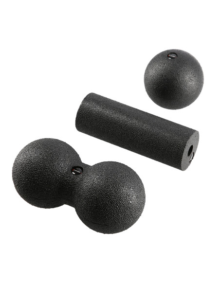 МАСАЖЕН КОМПЛЕКТ ФИТНЕС РОЛКА / МАСАЖНИ ТОПКИ HMS