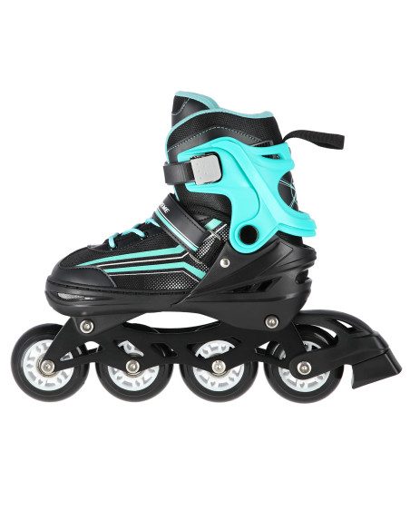 2-В-1 ЧЕРНО-СИНИ РАЗМЕР S (29-33) КЪНКИ СЪС СМЕНЯЕМО ОСТРИЕ ЗА ХОКЕЙ НА ЛЕД NILS EXTREME