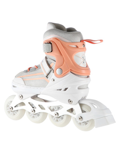 2-В-1 БЯЛО-РОЗОВ РАЗМЕР L (39-43) КЪНКИ СЪС СМЕНЯЕМО ОСТРИЕ ЗА ФИГУРНО КЪНКИ NILS EXTREME