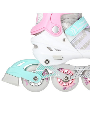 РОЗОВИ КЪНКИ 4 В 1 РОЗМЕР S (29-33) СЪС СМЕНЯЕМОТО ОСТРИЕ ЗА ФИГУРНО КЪНКИ NILS EXTREME