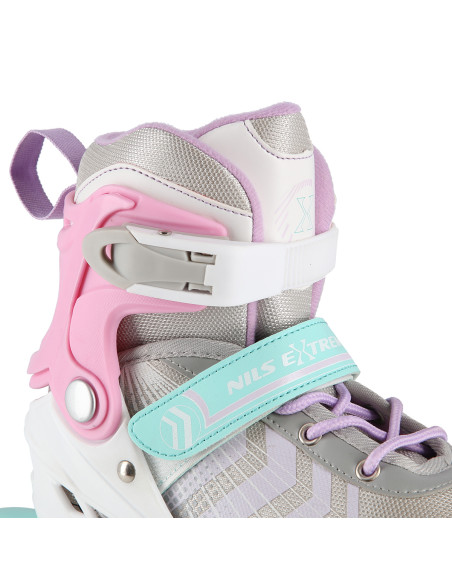 РОЗОВИ КЪНКИ 4 В 1 РОЗМЕР S (29-33) СЪС СМЕНЯЕМОТО ОСТРИЕ ЗА ФИГУРНО КЪНКИ NILS EXTREME