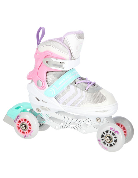 РОЗОВИ КЪНКИ 4 В 1 РОЗМЕР S (29-33) СЪС СМЕНЯЕМОТО ОСТРИЕ ЗА ФИГУРНО КЪНКИ NILS EXTREME