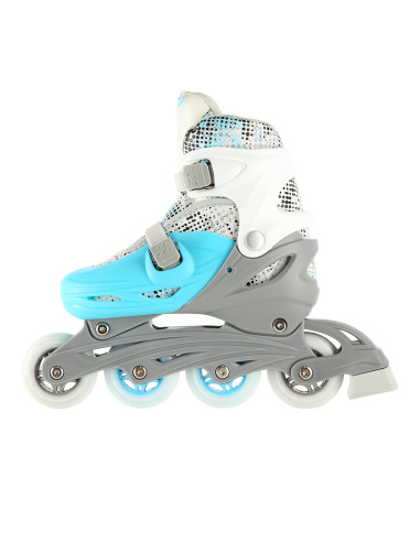 СИНИ КЪНКИ 4-В-1 РАЗМЕР M (35-38) СЪС СМЕНЯЕМОТО ОСТРИЕ ЗА ХОКЕЙ НА ЛЕД NILS EXTREME