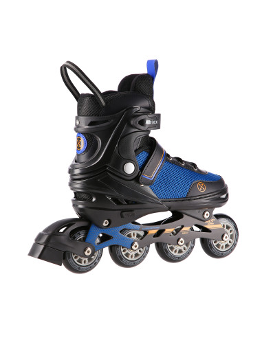 2-В-1 ЧЕРНО-ОРАНЖЕВИ РАЗМЕР M (34-38) РОЛЕРКИ СЪС СМЕНЯЕМО ОСТРИЕ ЗА ХОКЕЙ NILS EXTREME