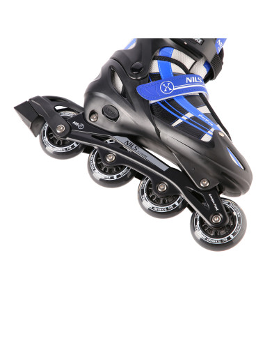 ТЪМНО СИНИ КЪНКИ 2 В 1 РАЗМЕР L (39-42) СЪС СМЕНЯЕМО ХОКЕЙНО ОСТРИЕ NILS EXTREME