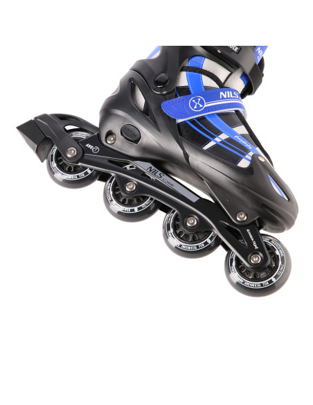 ТЪМНО СИНИ КЪНКИ 2 В 1 РАЗМЕР L (39-42) СЪС СМЕНЯЕМО ХОКЕЙНО ОСТРИЕ NILS EXTREME