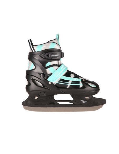 2-в-1 СИНЕНО-ЗЕЛЕНИ РОЛЕРКИ РАЗМЕР S (31-34) СЪС СМЕНЯЕМО ХОКЕЙСКО ОСТРИЕ NILS EXTREME