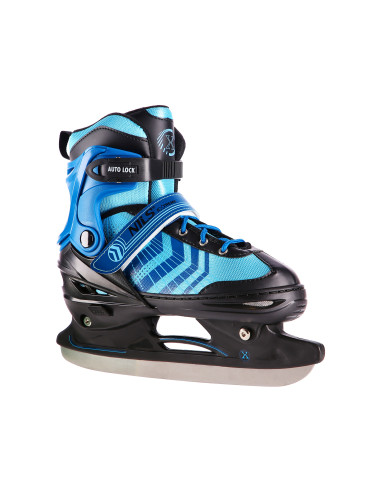 КЪНКИ 4-В-1 ЧЕРНО-СИНИ РАЗМЕР S(29-33) СЪС СМЕНЯЕМОТО ХОКЕЙНО ОСТРИЕ NILS EXTREME