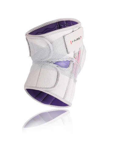 Светлосива превръзка за коляно HMS
