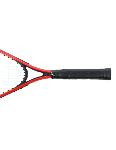 Комплект Crossminton от 2 ракети + пружинни топки + защитен калъф, червен Nils