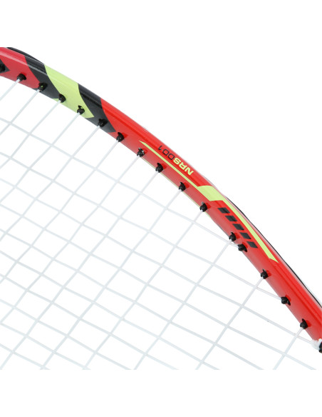 Комплект Crossminton от 2 ракети + пружинни топки + защитен калъф, червен Nils