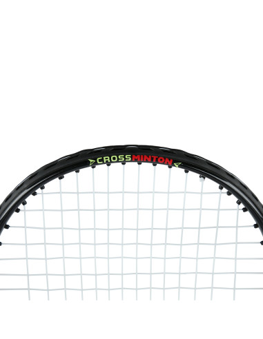 Комплект Crossminton от 2 ракети + пружинни топки + защитен калъф, червен Nils