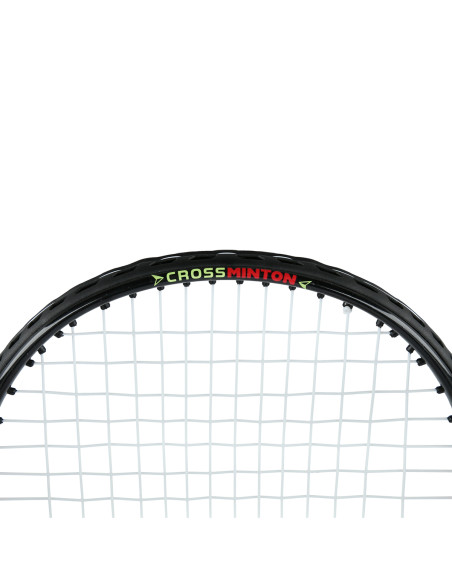 Комплект Crossminton от 2 ракети + пружинни топки + защитен калъф, червен Nils