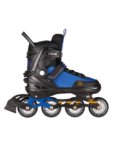 2-в-1 ЧЕРНО-ОРАНЖЕВИ РАЗМЕР S (29-33) РОЛЕРКИ СЪС СМЕНЯЕМО ОСТРИЕ NILS EXTREME 2