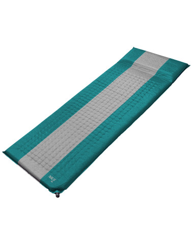 ТЮРКОАЗНО-СИВА САМОНАДУВАЩА ПОСТЕЛКА NILS CAMP
