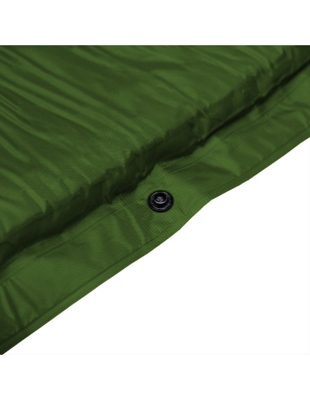 ТЪМНО ЗЕЛЕНА САМОНАДУВАЩА ПОСТЕЛКА NILS CAMP