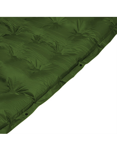 ТЪМНО ЗЕЛЕНА САМОНАДУВАЩА ПОСТЕЛКА NILS CAMP