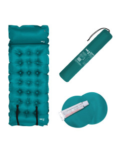 Самонадуваща се постелка за деца Nils Camp, морско синя 2