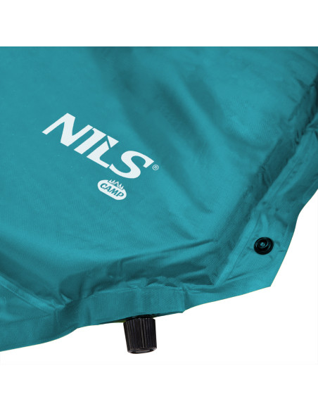 Самонадуваща се постелка за деца Nils Camp, морско синя