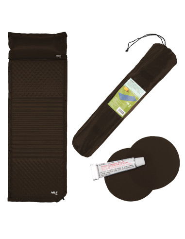 ЧЕРНА САМОНАДУВАЩА ПОСТЕЛКА NILS CAMP