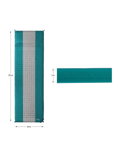 СИньо-СИВА САМОНАДУВАЩА ПОСТЕЛКА NILS CAMP