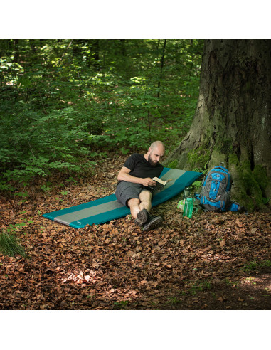 СИньо-СИВА САМОНАДУВАЩА ПОСТЕЛКА NILS CAMP