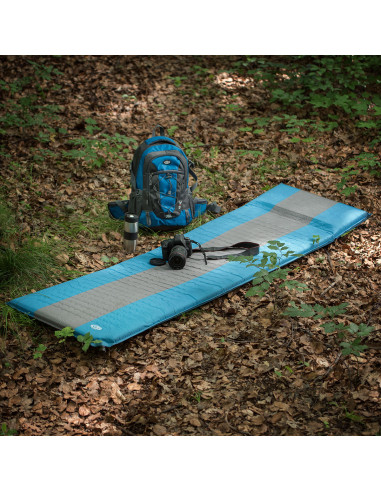 СИньо-СИВА САМОНАДУВАЩА ПОСТЕЛКА NILS CAMP