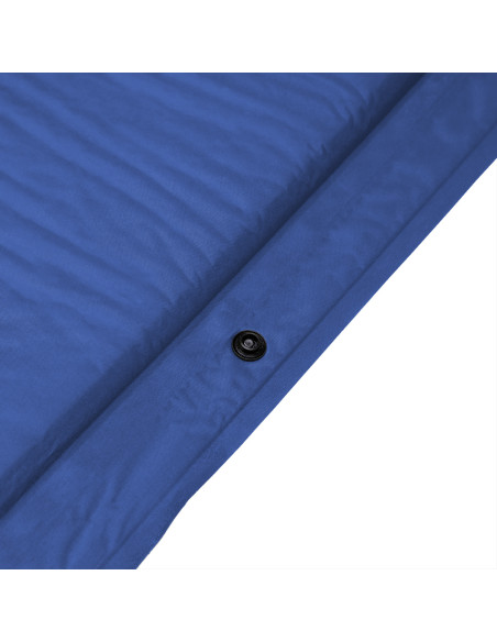 СИНЬО-СИВА САМОНАДУВАЩА ПОСТИЛКА С ВЪЗГЛАВНИЦА NILS CAMP