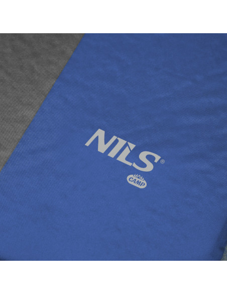 СИНЬО-СИВА САМОНАДУВАЩА ПОСТИЛКА С ВЪЗГЛАВНИЦА NILS CAMP