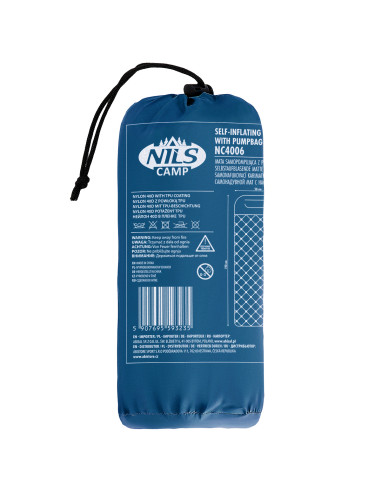 ТУРИСТИЧЕСКА ПОСТИЛКА ТЮРКОАЗ С ВЪЗДУШНА ПОМПА NILS CAMP