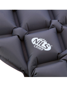 СИВА ТУРИСТИЧЕСКА ПОСТИЛКА С ВЪЗДУШНА ПОМПА NILS CAMP