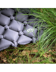 СИВА ТУРИСТИЧЕСКА ПОСТИЛКА С ВЪЗДУШНА ПОМПА NILS CAMP 2