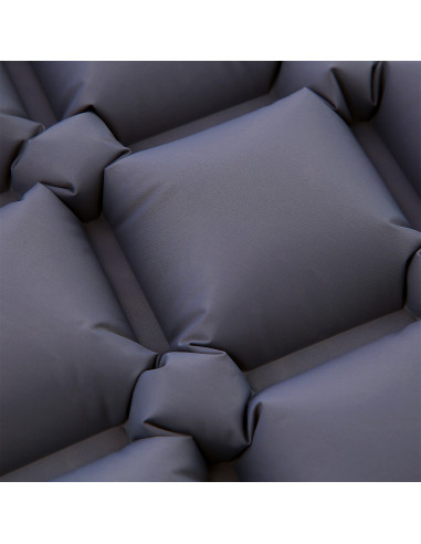 СИВА ТУРИСТИЧЕСКА ПОСТИЛКА С ВЪЗДУШНА ПОМПА NILS CAMP