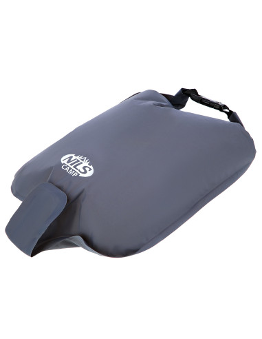 СИВА ТУРИСТИЧЕСКА ПОСТИЛКА С ВЪЗДУШНА ПОМПА NILS CAMP